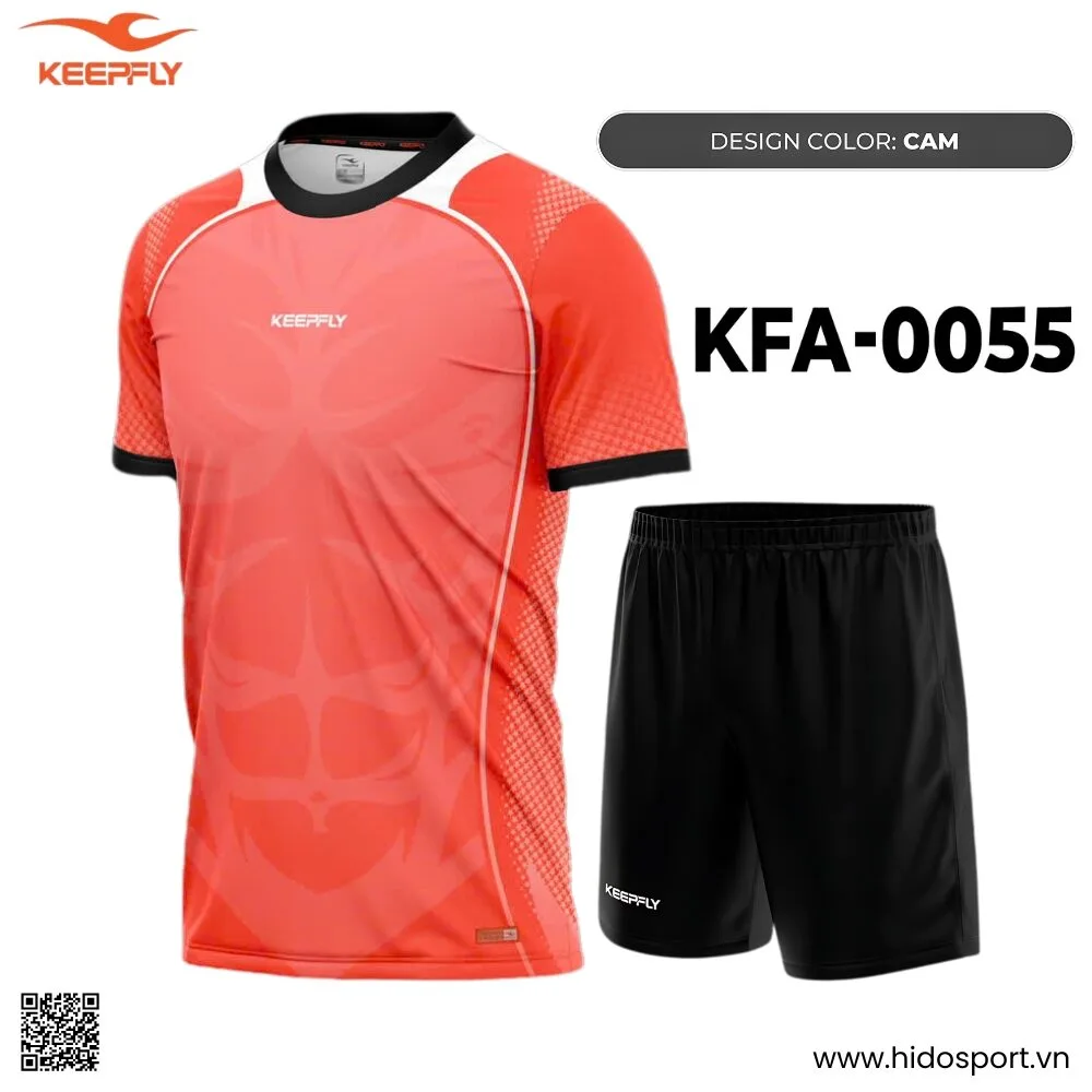(TITLE)% BST 8 MÀU - Quần Áo Bóng Đá Thiết Kế Chính Hãng KFA-0055 KEEPFLY ACTION 2025 - San Hô