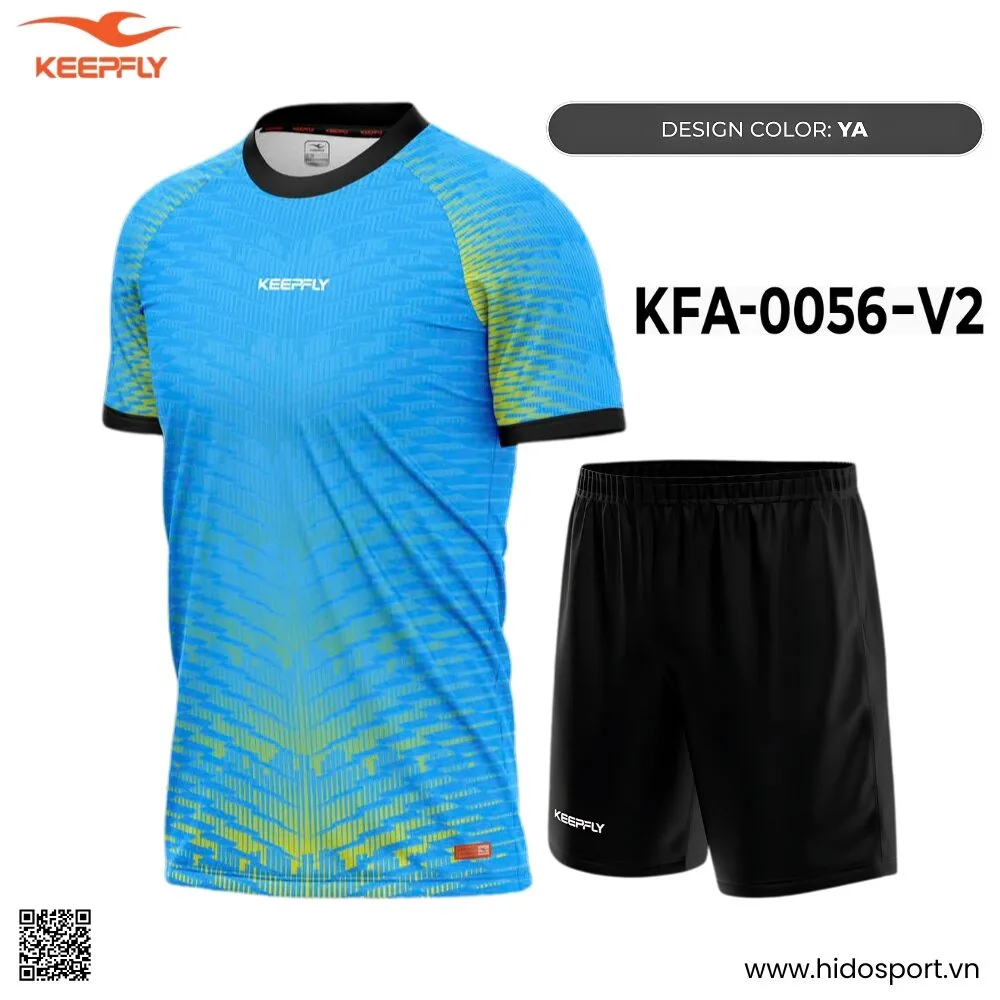 (TITLE)% BST 8 MÀU - Quần Áo Bóng Đá Thiết Kế Chính Hãng KFA-0056-V2 KEEPFLY ACTION 2025 - YA