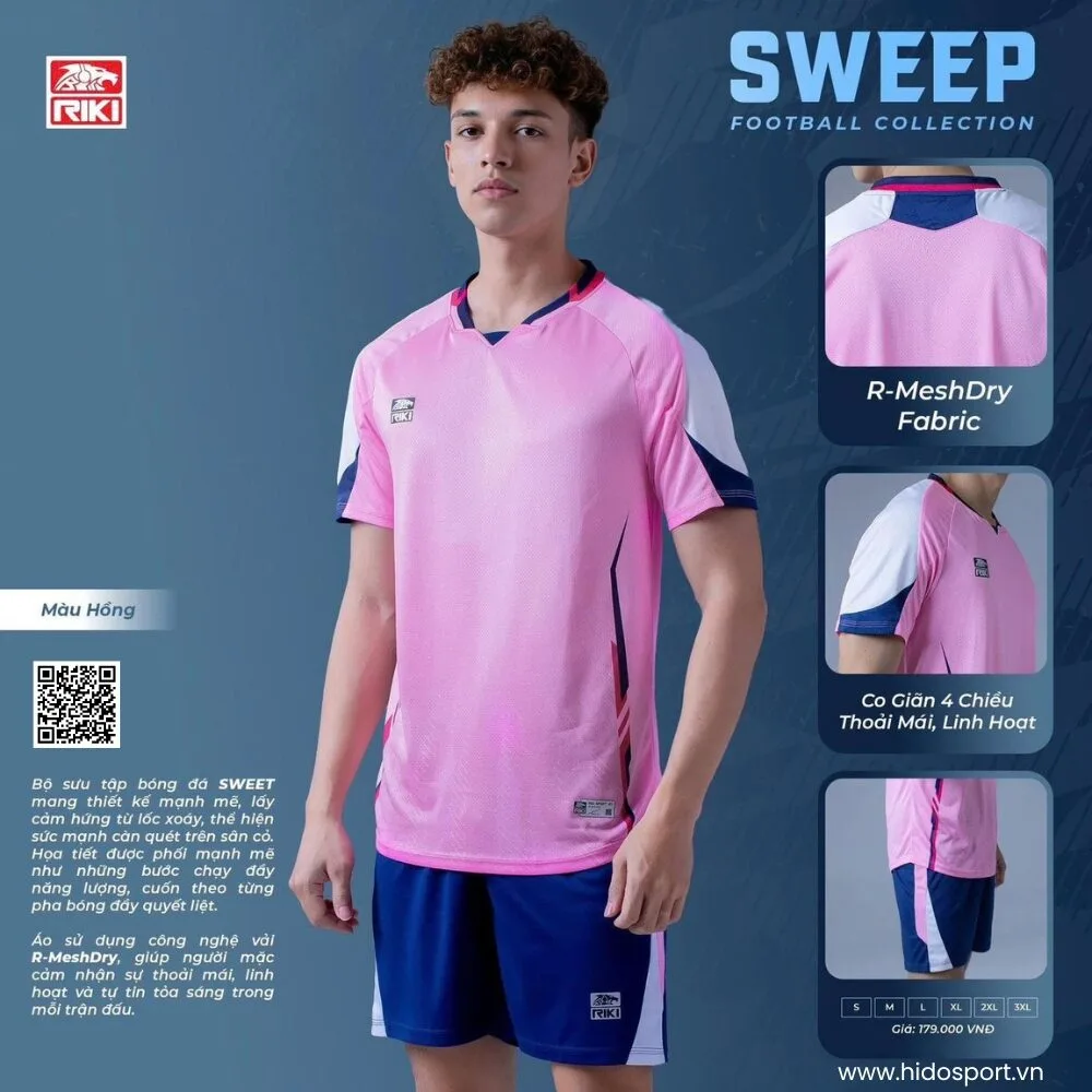 (TITLE)% Quan Ao Bong Da Thiet Ke Chinh Hang Riki Sweep 2025 1