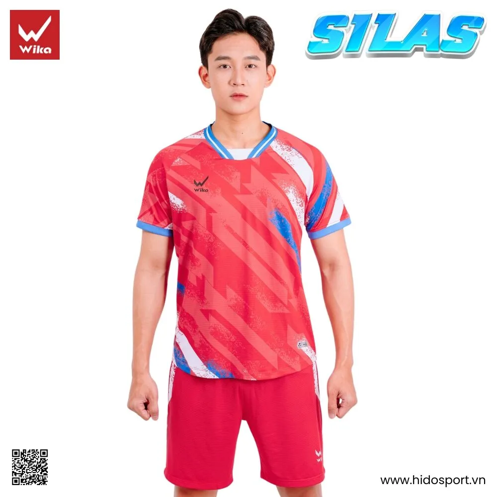 (TITLE)% BST 4 MÀU - Quần Áo Bóng Đá Thiết Kế Chính Hãng WIKA SILAS 2025 - Đỏ