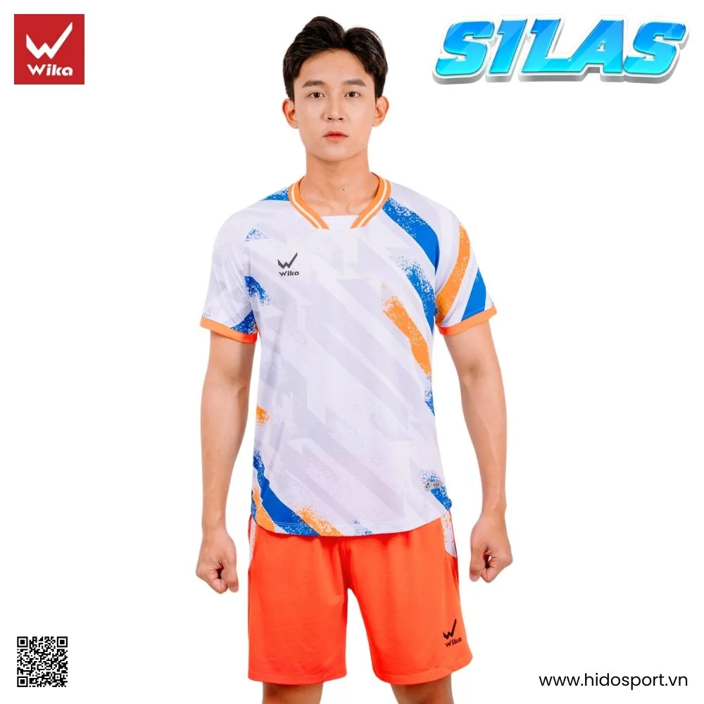 (TITLE)% BST 4 MÀU - Quần Áo Bóng Đá Thiết Kế Chính Hãng WIKA SILAS 2025 - Trắng