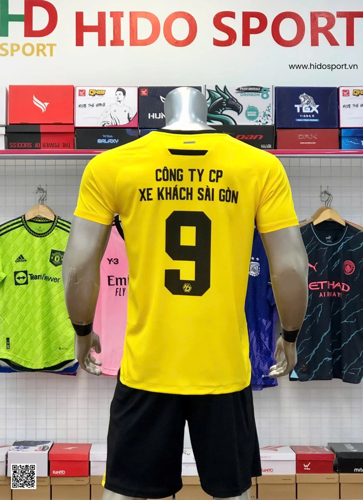 (TITLE)% Trang Phục Bóng Đá Công Ty CP Xe Khách Sài Gòn 2025 Đặt In Theo Yêu Cầu - 2