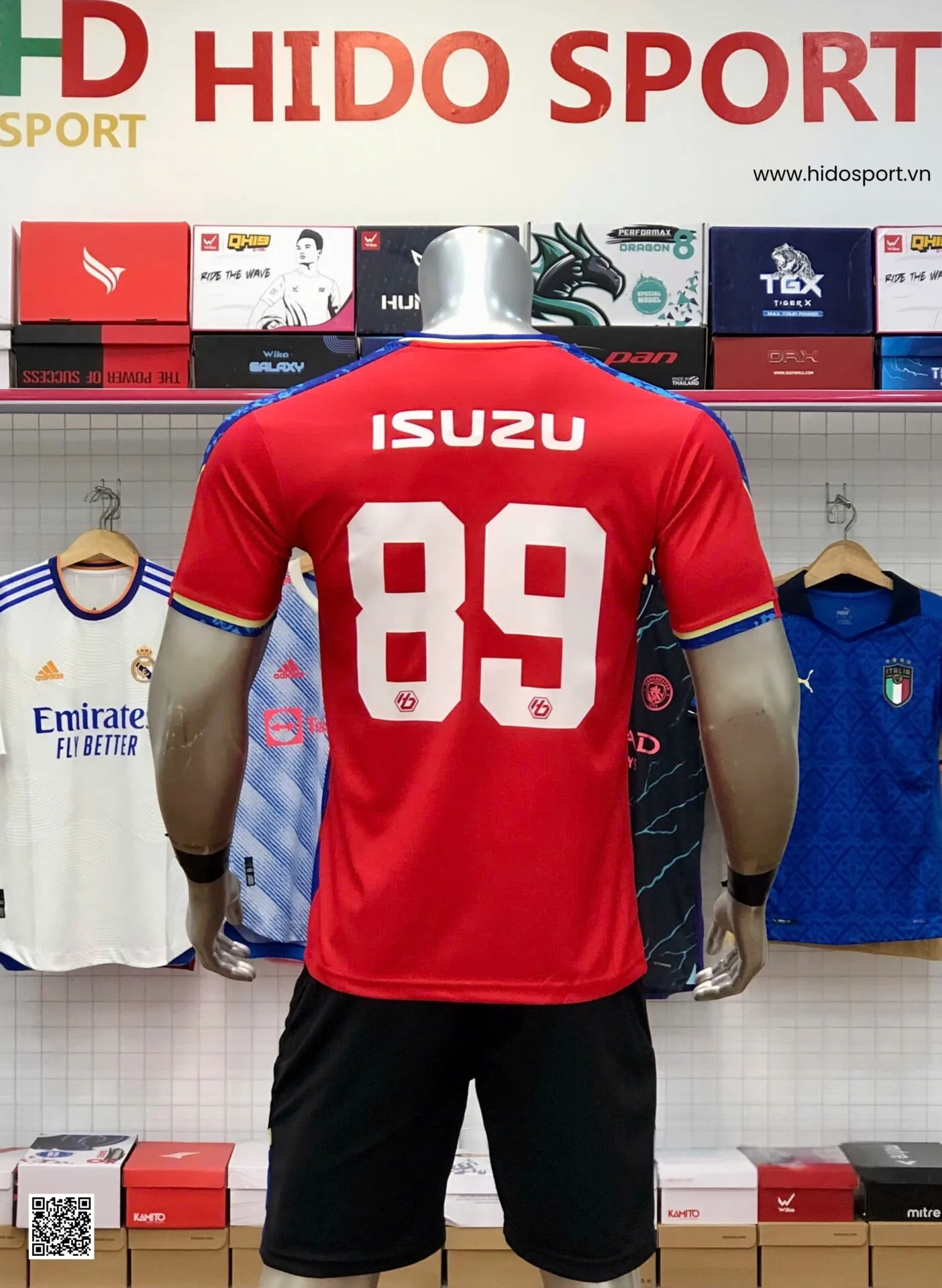 Trang Phục Bóng Đá Công Ty TNHH Ô TÔ ISUZU VIỆT NAM 2025 Đặt In Theo Yêu Cầu - 2