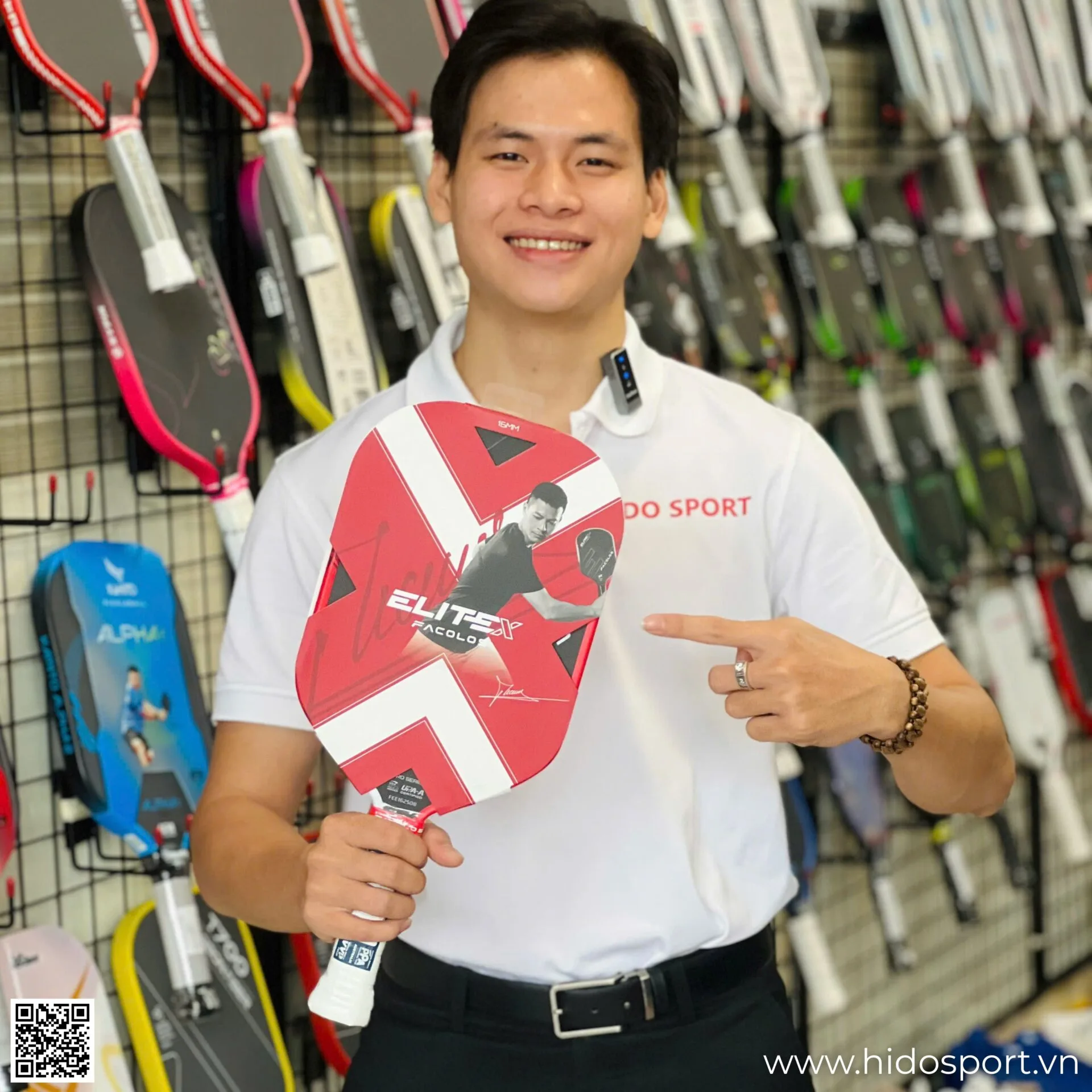 Vot Pickleball Facolos Elite X Signature Edition Hinh Anh Doc Quyen Tai Hido Sport 01