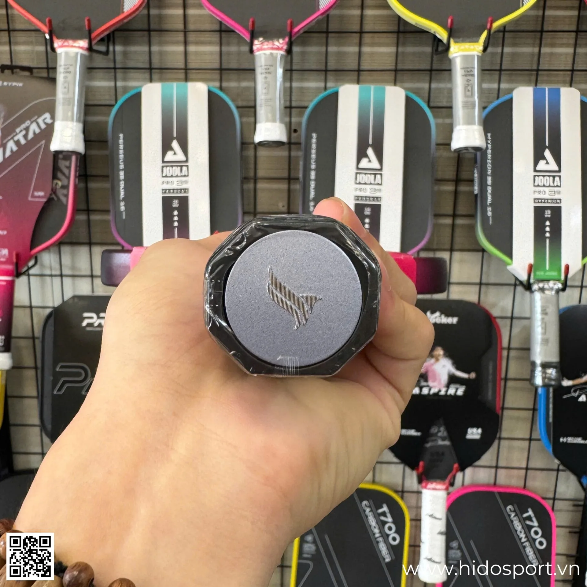 (TITLE)% Vot Pickleball Kamito Alpha 2 Chinh Hang 14mm 16mm Hinh Anh Doc Quyen Tai Hido Sport 06