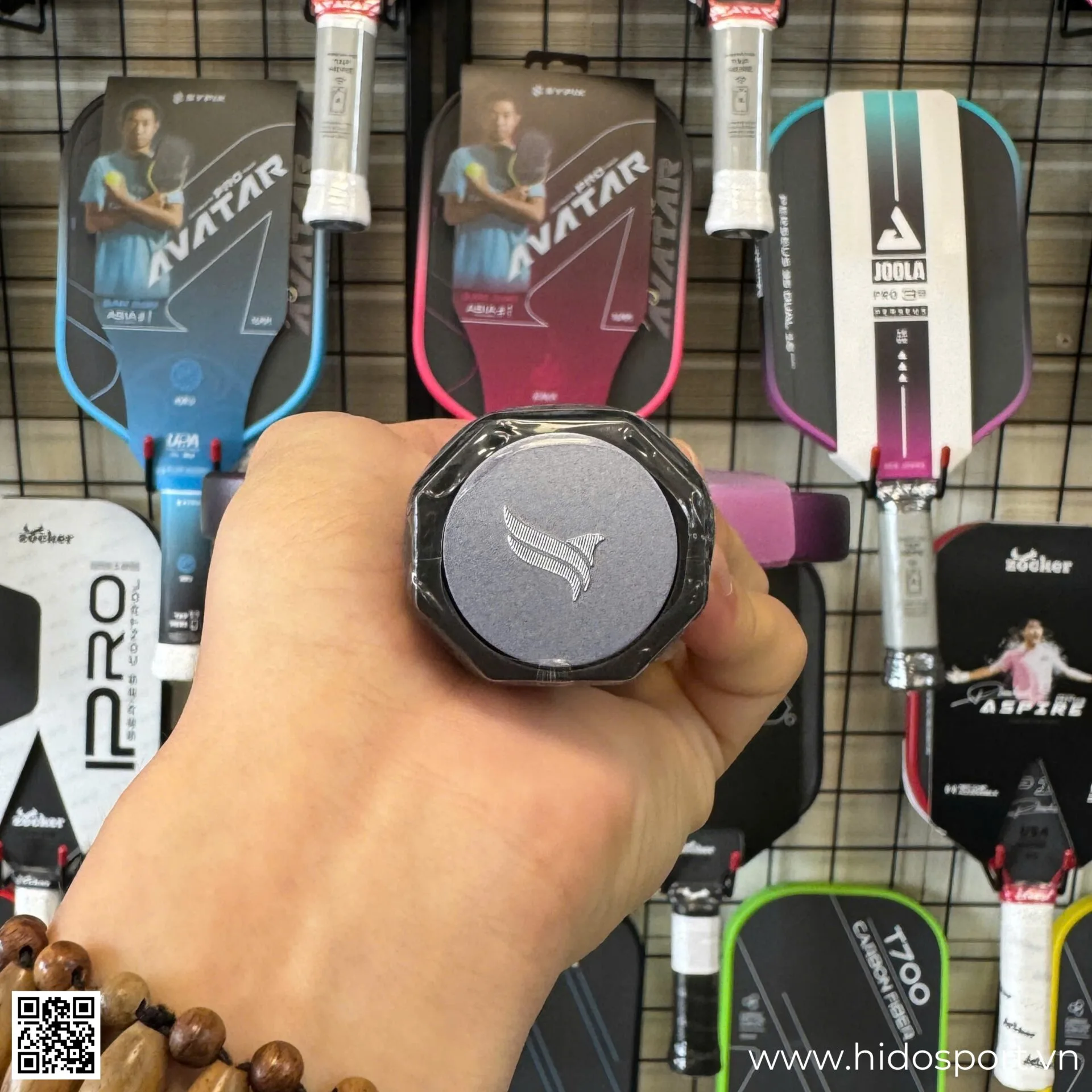 (TITLE)% Vot Pickleball Kamito Alpha 2 Chinh Hang 14mm 16mm Hinh Anh Doc Quyen Tai Hido Sport 12