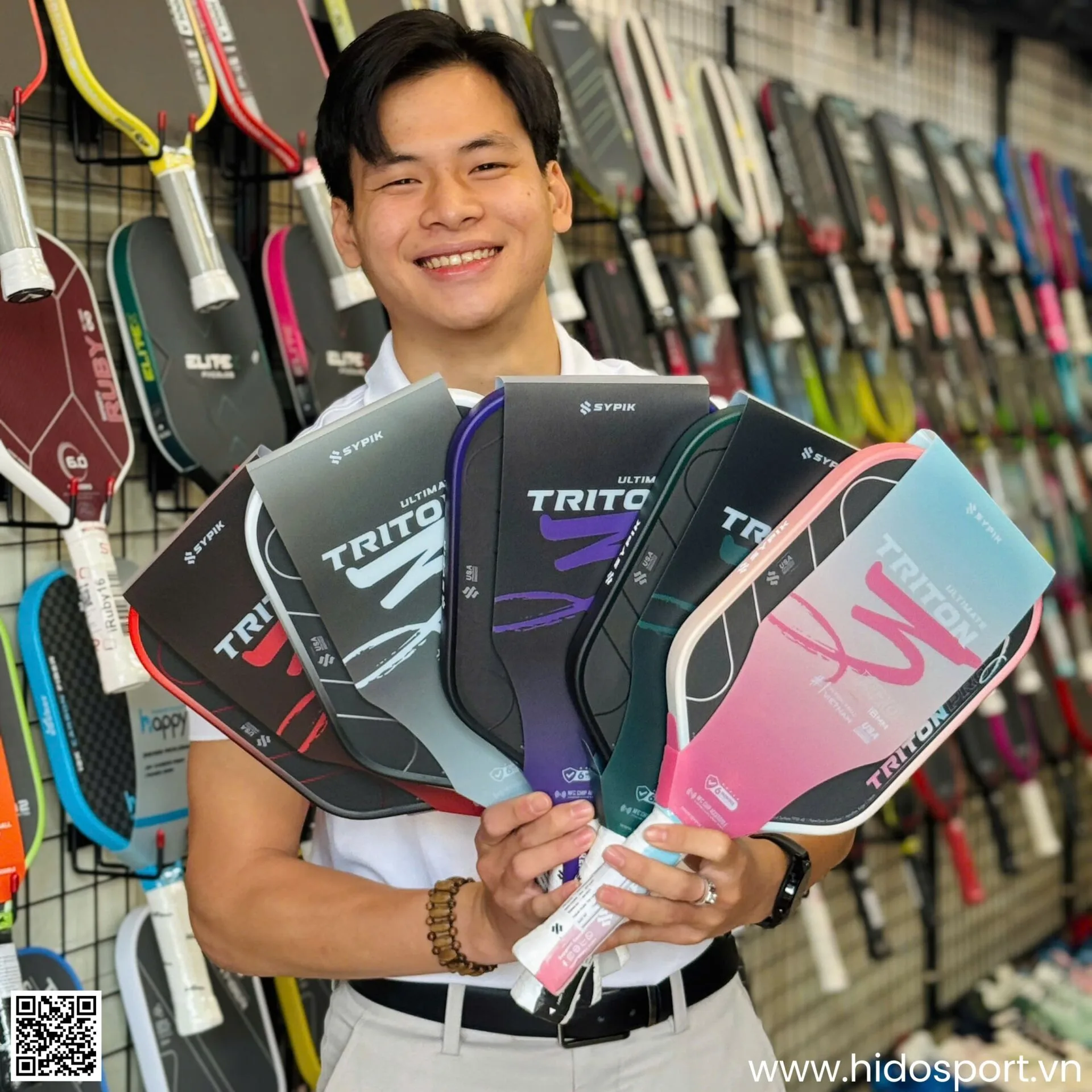 Vot Pickleball Sypik Triton Gen 3 Pro Ultimate Hinh Anh Thuc Te 001