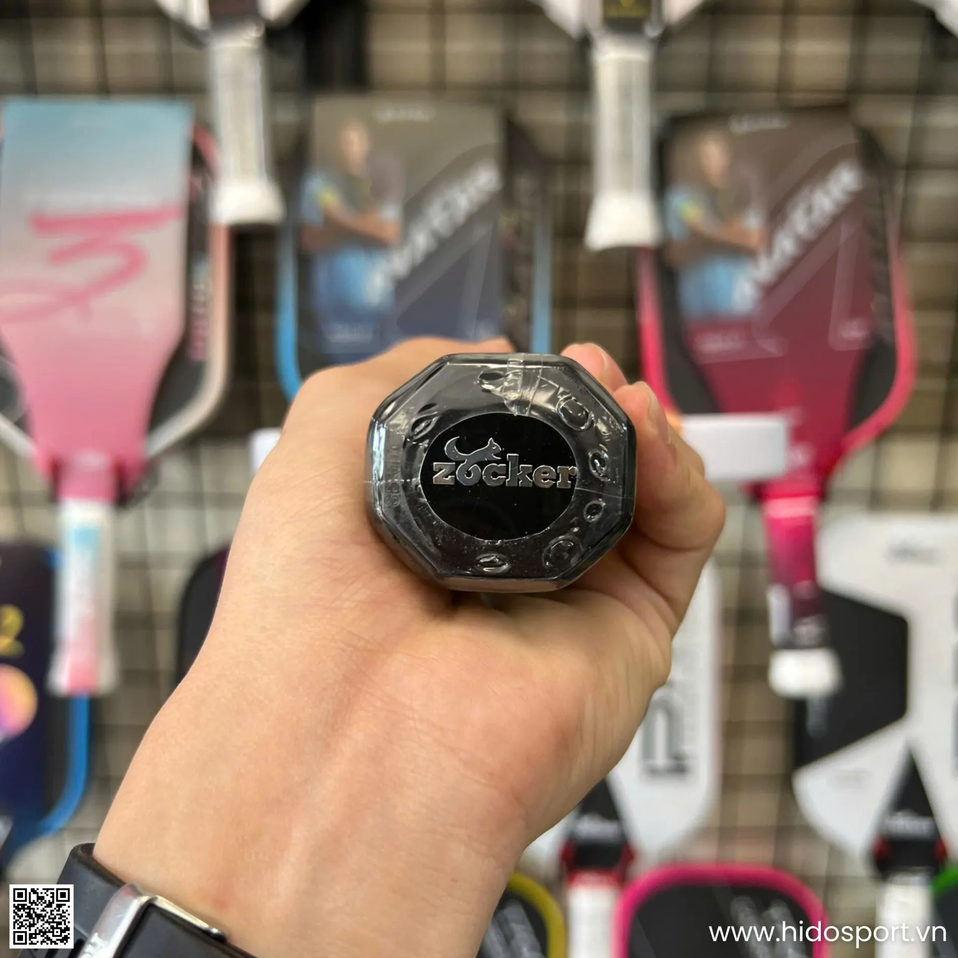 (TITLE)% Vot Pickleball Zocker Happy Hp02 Gen 2 Chinh Hang 16mm Hinh Anh 006