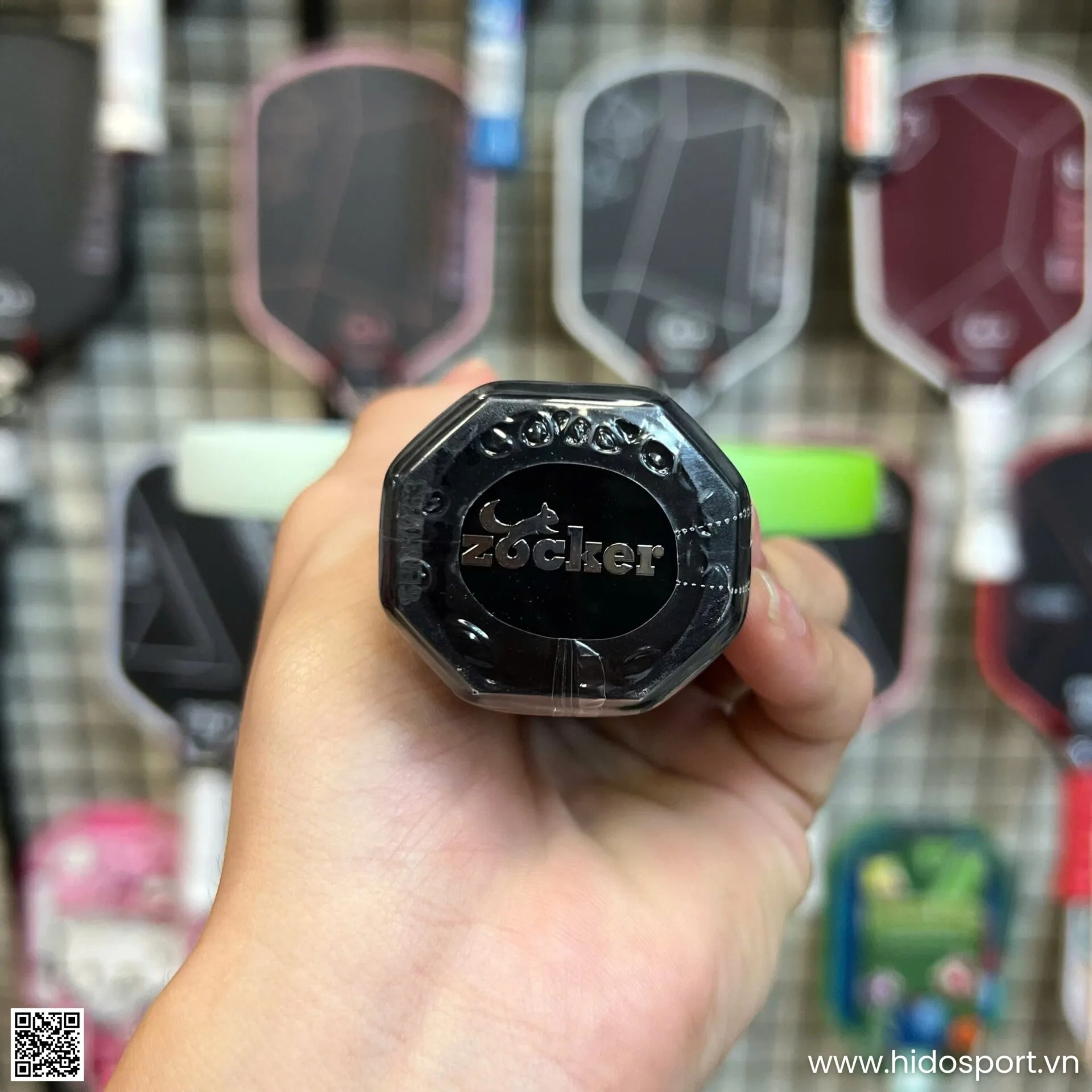 (TITLE)% Vot Pickleball Zocker Happy Hp02 Gen 2 Chinh Hang 16mm Hinh Anh 023