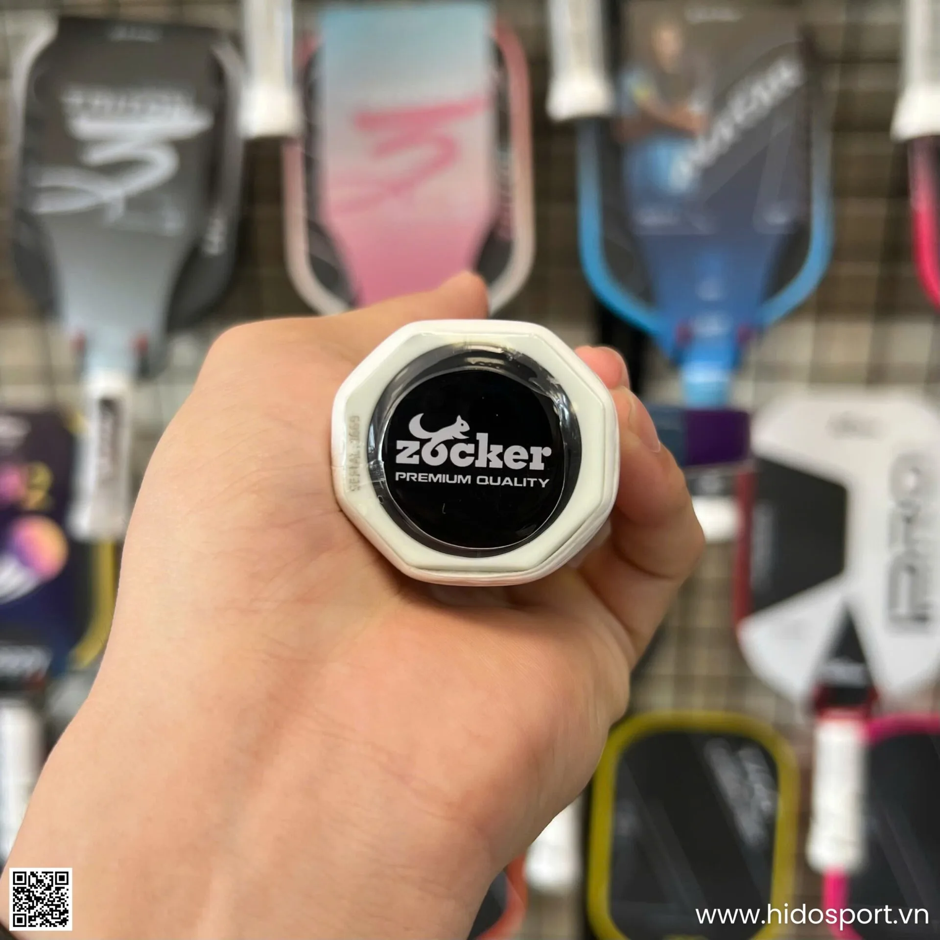 (TITLE)% Vot Pickleball Zocker Happy Hp03 Gen 2 Chinh Hang 16mm Hinh Anh 025