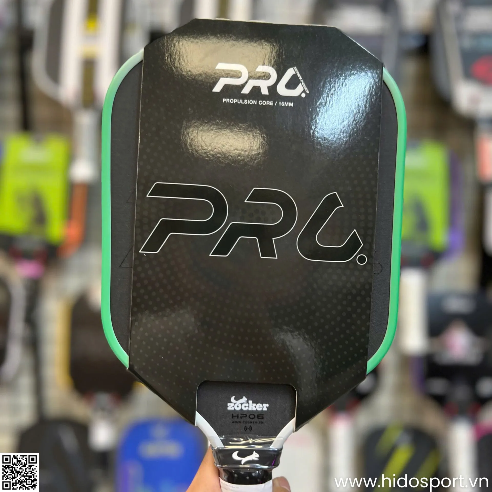 (TITLE)% 1vot Pickleball Zocker Hp06 Pro Series Power Chinh Hang Hinh Anh Thuc Te 10