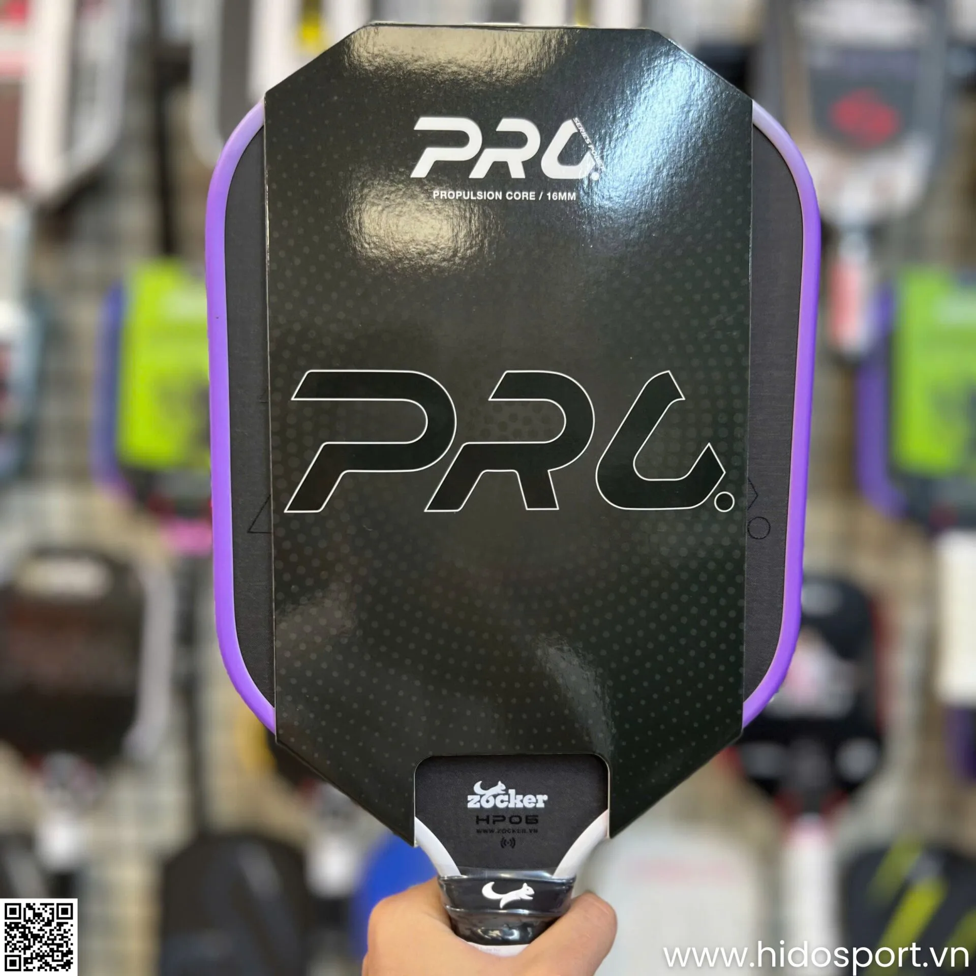 (TITLE)% 1vot Pickleball Zocker Hp06 Pro Series Power Chinh Hang Hinh Anh Thuc Te 16