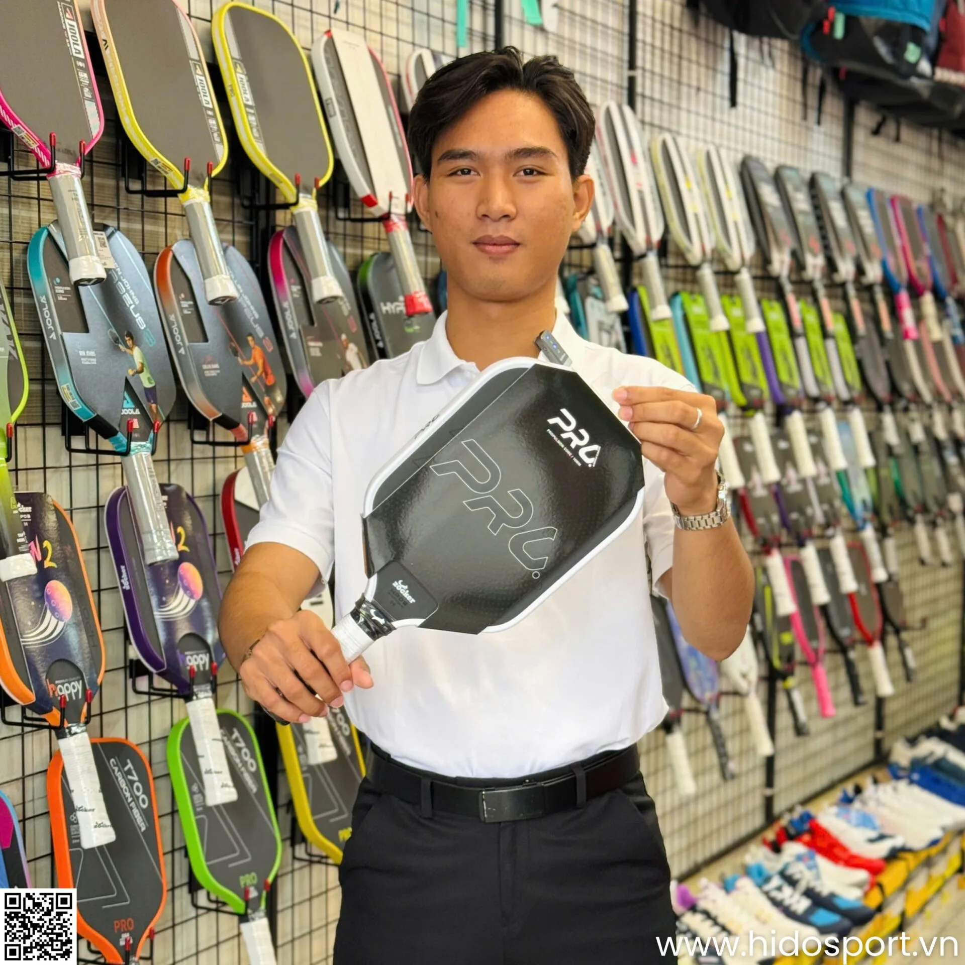 (TITLE)% vot Pickleball Zocker Hp06 Pro Series Power Chinh Hang Hinh Anh Thuc Te 20