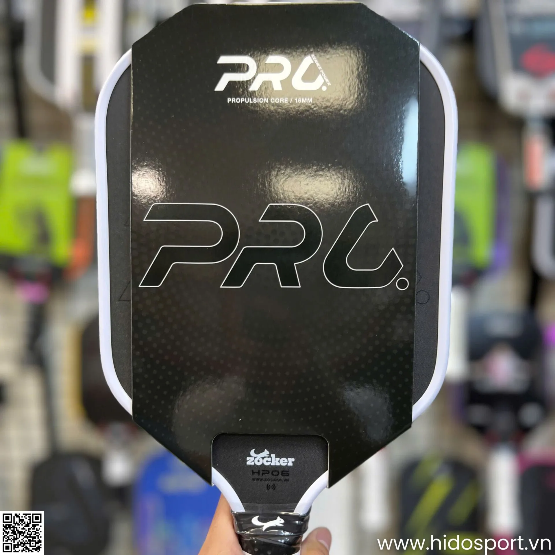 (TITLE)% 1vot Pickleball Zocker Hp06 Pro Series Power Chinh Hang Hinh Anh Thuc Te 22