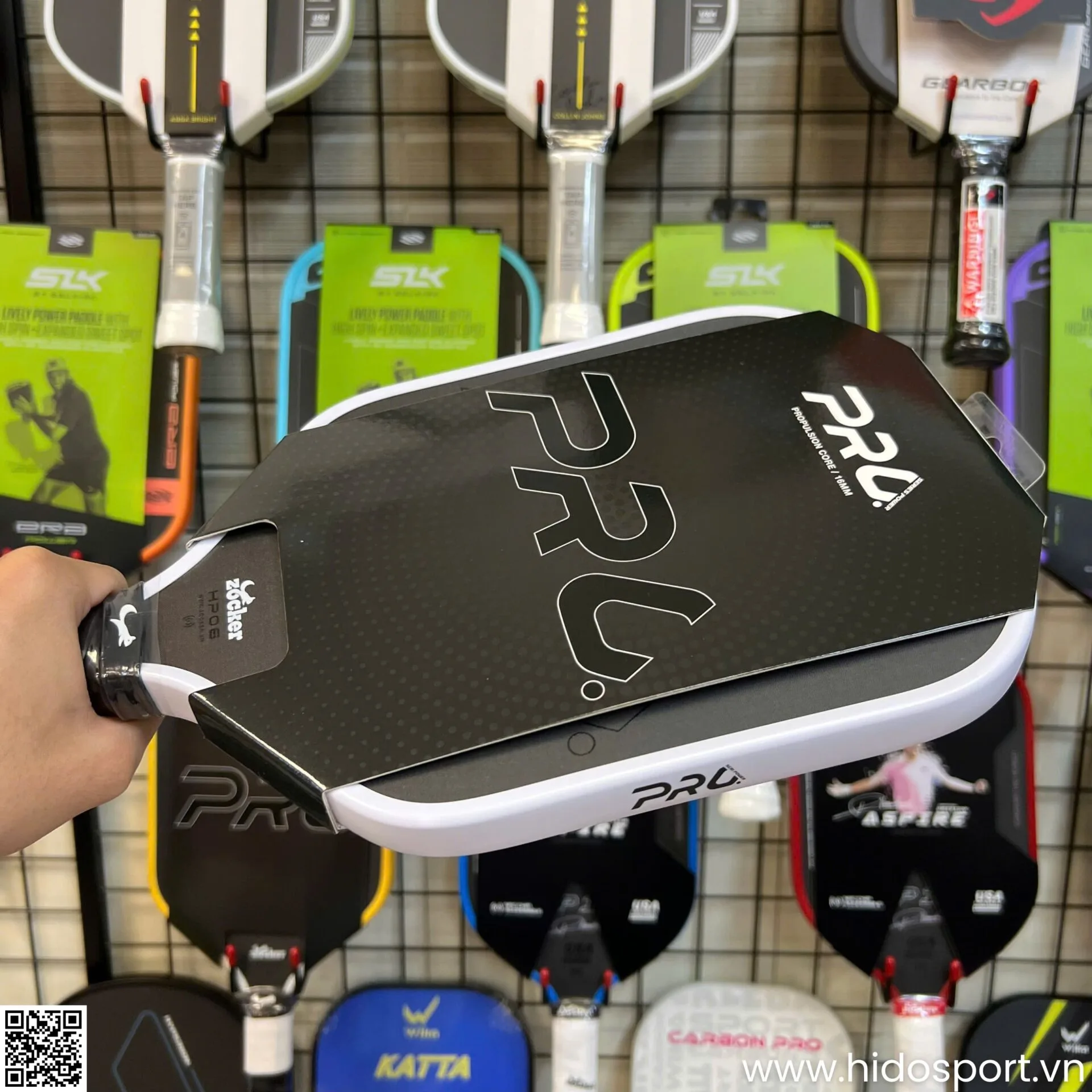 (TITLE)% 1vot Pickleball Zocker Hp06 Pro Series Power Chinh Hang Hinh Anh Thuc Te 24