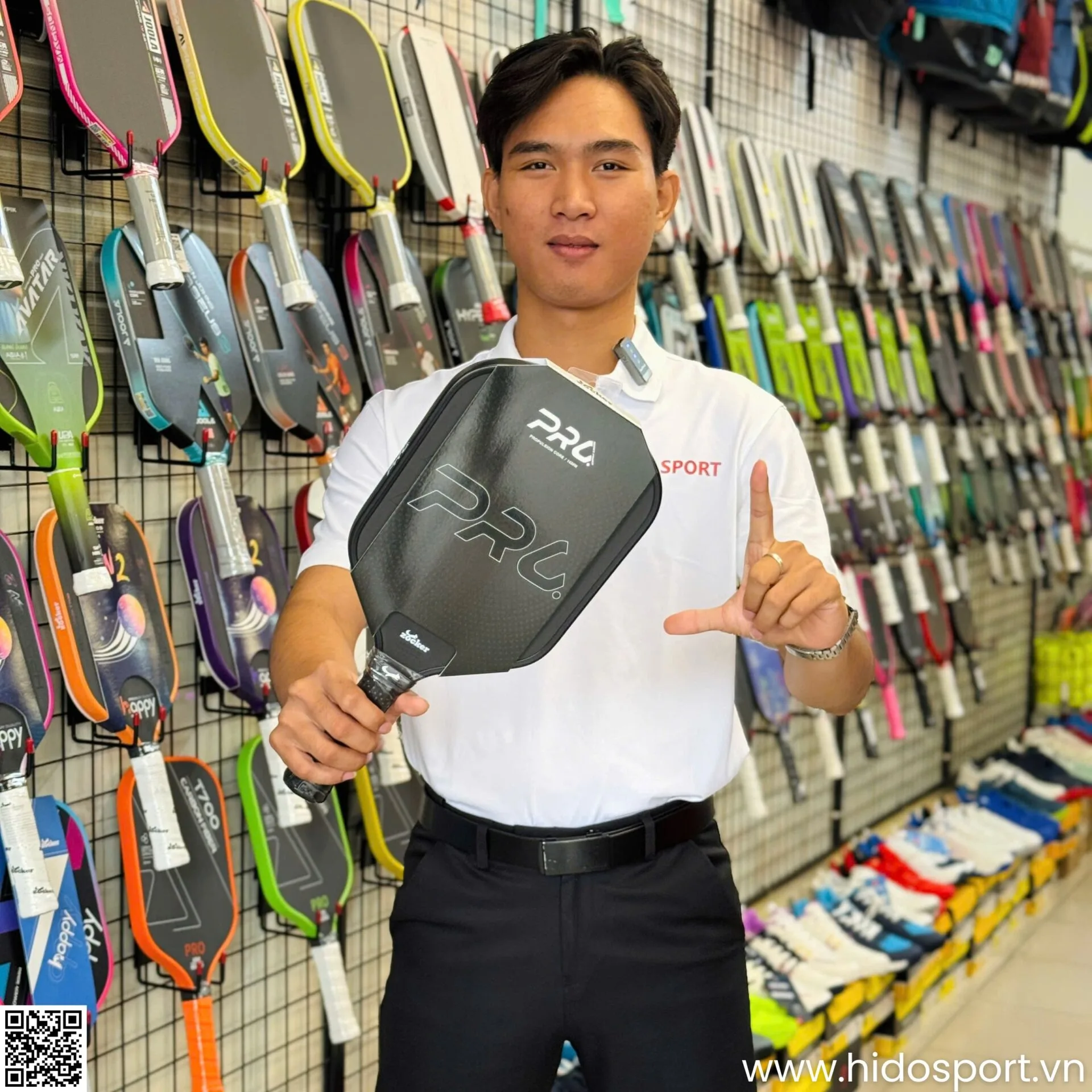 (TITLE)% vot Pickleball Zocker Hp06 Pro Series Power Chinh Hang Hinh Anh Thuc Te 26