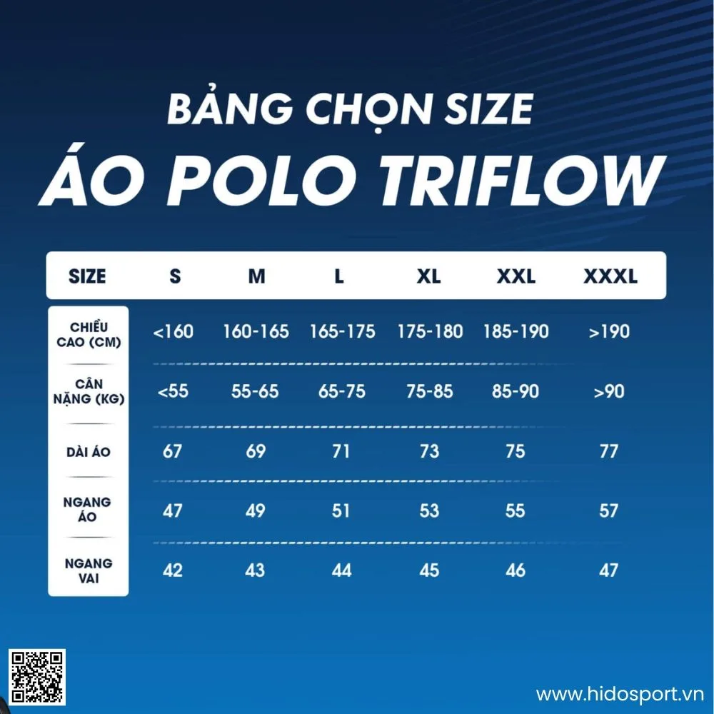 Áo Polo Thể Thao Nam Bulbal Triflow Chính Hãng 2025 - Size