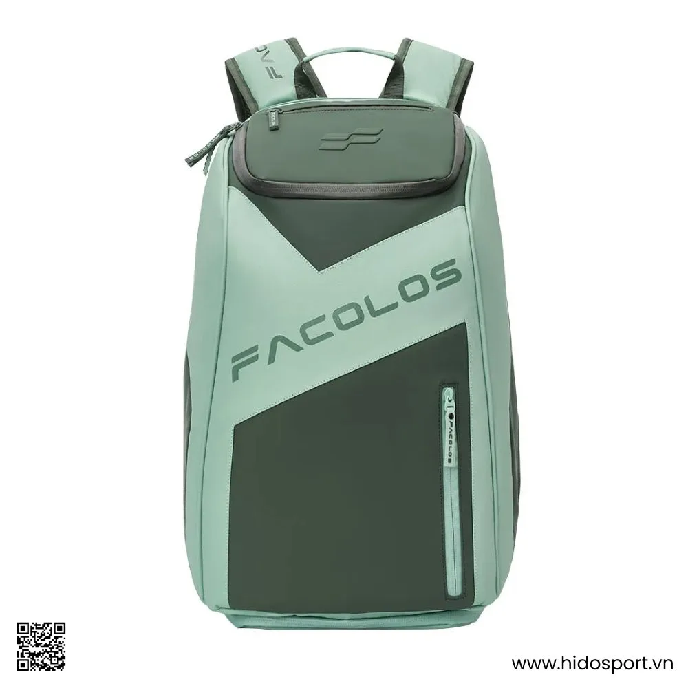 Balo Pickleball Facolos Smash Backpack Chính Hãng | New 5 Màu - Xanh Mint