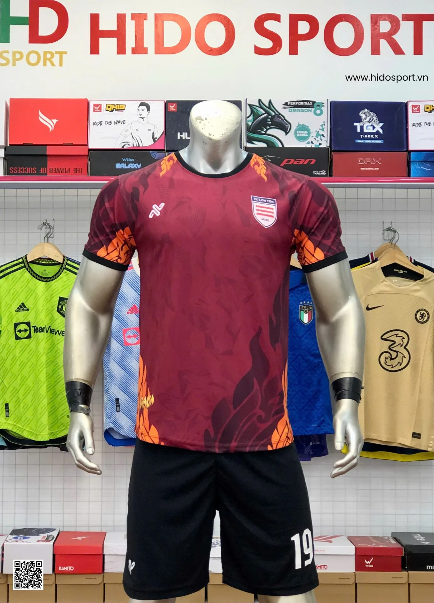 Đồng Phục Thể Thao FC Lơn Tơn 2025 Đặt In Theo Yêu Cầu - HIDO SPORT