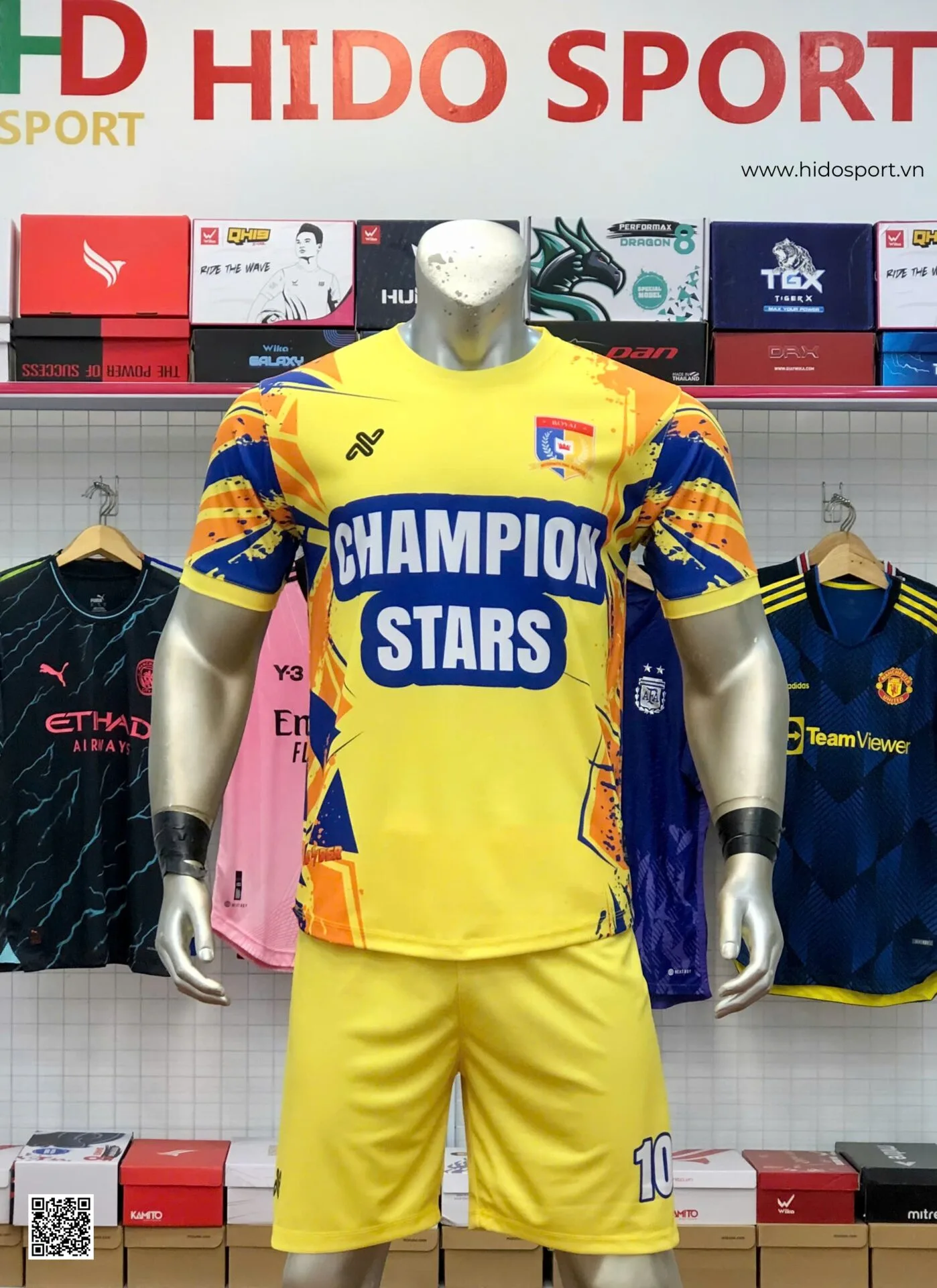 Đồng Phục Thể Thao Royal School 2025 Đặt May Theo Yêu Cầu - HIDO SPORT