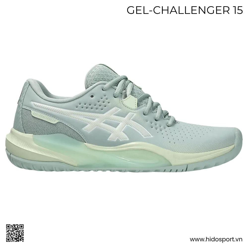 (TITLE)% Giày Pickleball ASICS GEL-CHALLENGER 15 Chính Hãng 2025 | Màu Xanh Rêu Nhạt - 2