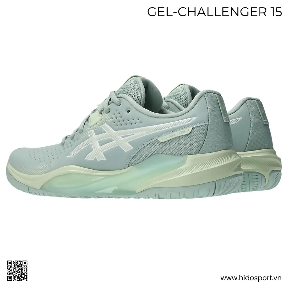 (TITLE)% Giày Pickleball ASICS GEL-CHALLENGER 15 Chính Hãng 2025 | Màu Xanh Rêu Nhạt - 3