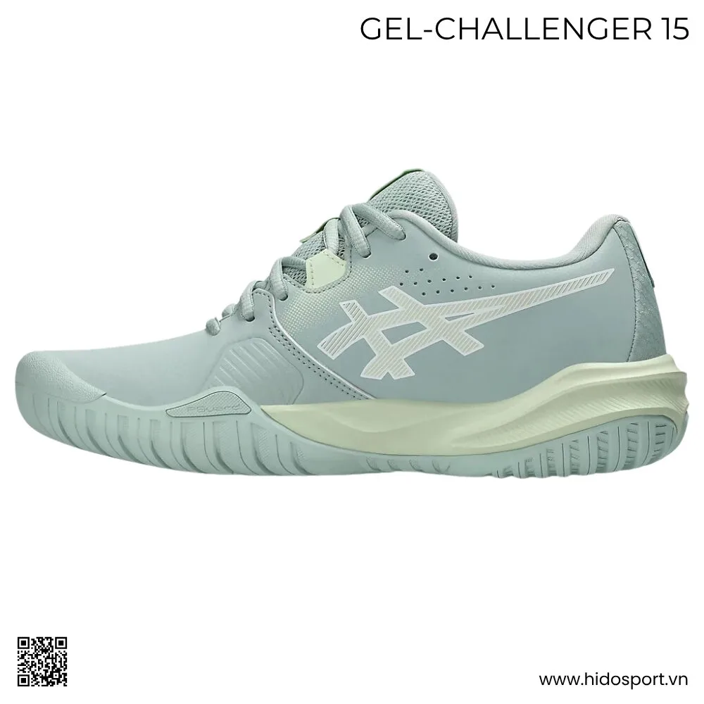 Giày Pickleball ASICS GEL-CHALLENGER 15 Chính Hãng 2025 | Màu Xanh Rêu Nhạt - HIDO SPORT