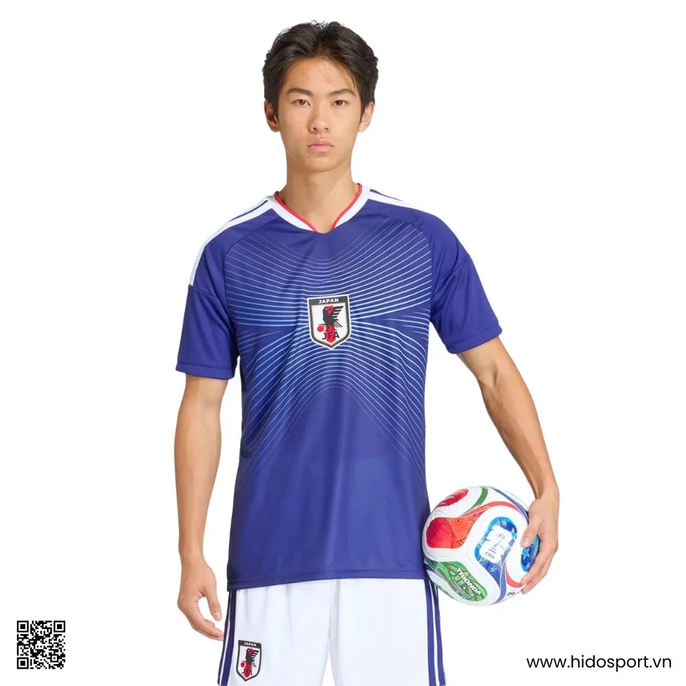Quần Áo Bóng Đá Nhật Bản Sân Nhà World Cup 2026 - Màu Xanh Lam Đậm - HIDO SPORT
