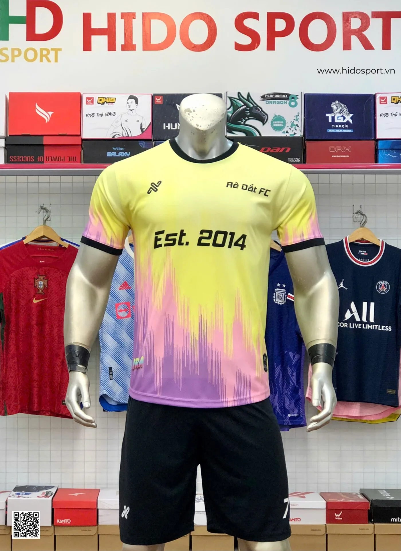 Quần Áo Bóng Đá Rê Dắt FC 2025 Đặt In Theo Yêu Cầu - HIDO SPORT