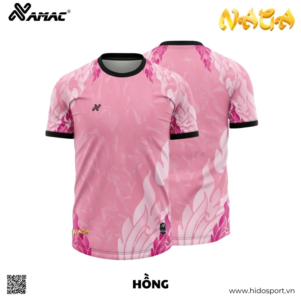 (TITLE)% BST 8 MÀU - Quần Áo Bóng Đá Thiết Kế Chính Hãng AMAC NAGA 2025 - Hồng