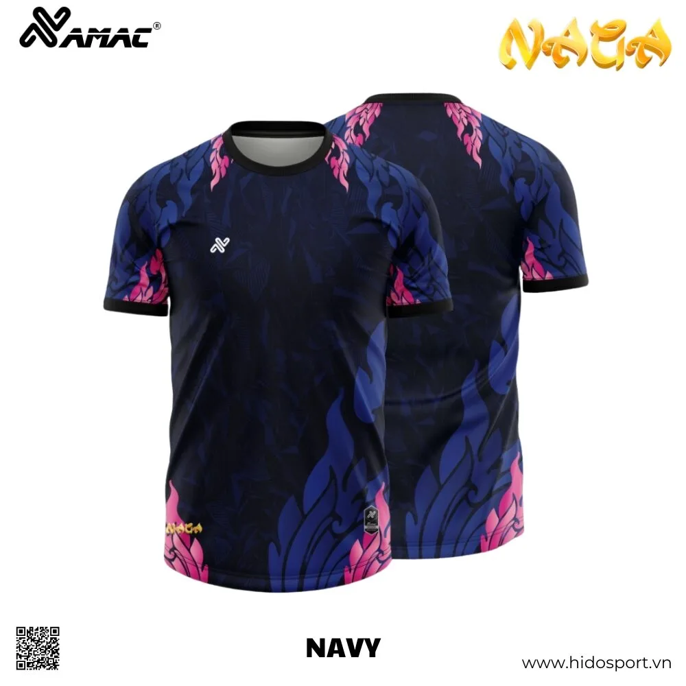 (TITLE)% BST 8 MÀU - Quần Áo Bóng Đá Thiết Kế Chính Hãng AMAC NAGA 2025 - Navy