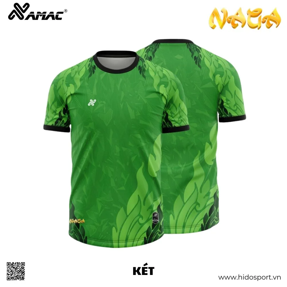 (TITLE)% BST 8 MÀU - Quần Áo Bóng Đá Thiết Kế Chính Hãng AMAC NAGA 2025 - Xanh Két