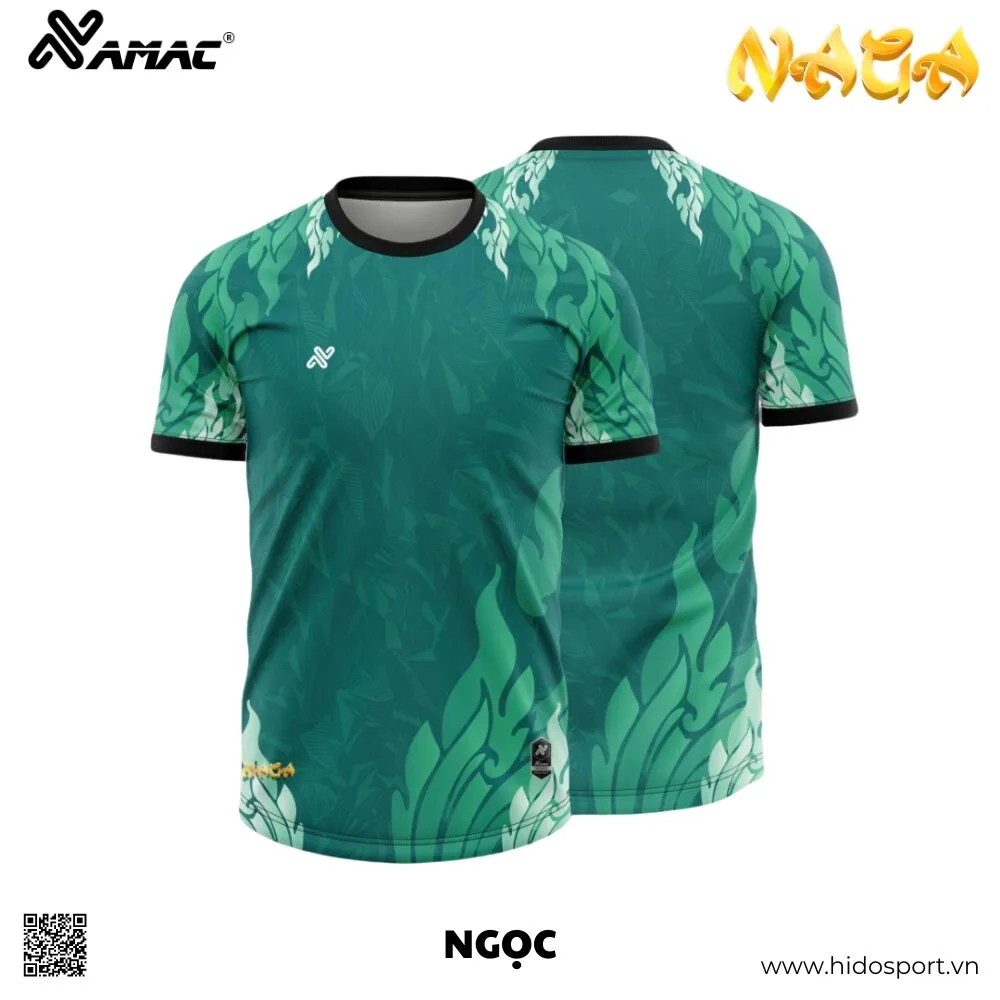 (TITLE)% BST 8 MÀU - Quần Áo Bóng Đá Thiết Kế Chính Hãng AMAC NAGA 2025 - Xanh Ngọc