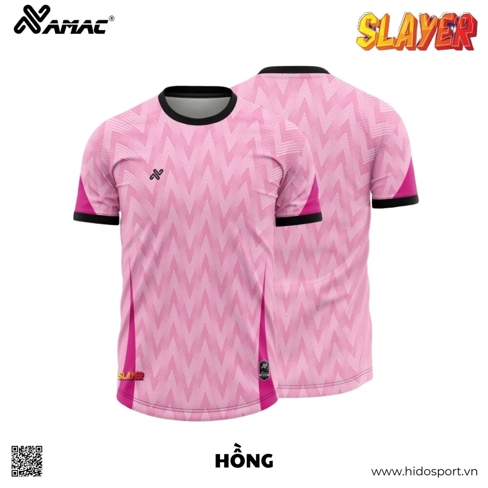 (TITLE)% BST 10 MÀU - Quần Áo Bóng Đá Thiết Kế Chính Hãng AMAC SLAYER 2025 - Hồng