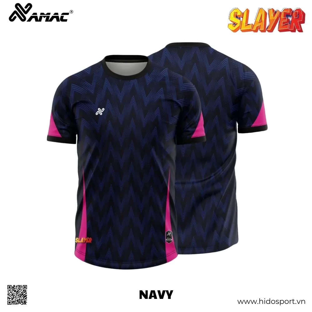 (TITLE)% BST 10 MÀU - Quần Áo Bóng Đá Thiết Kế Chính Hãng AMAC SLAYER 2025 - Navy