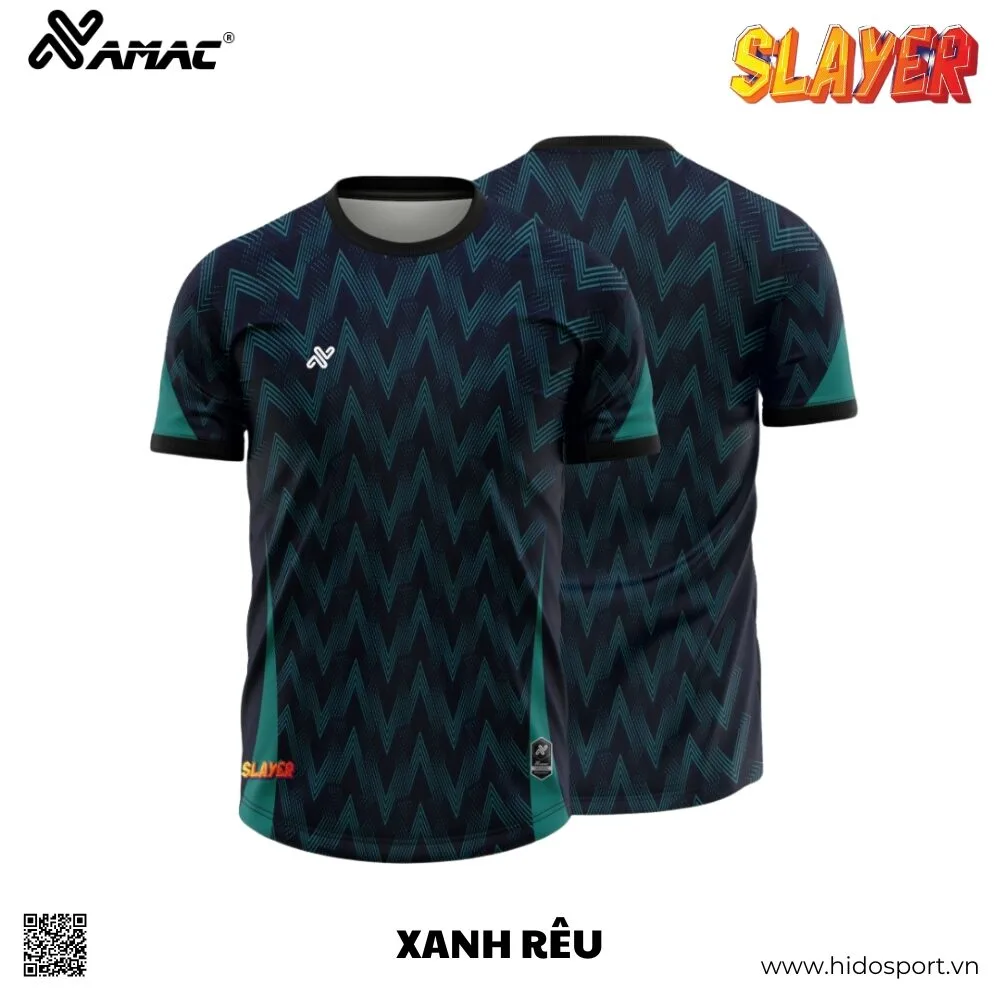 (TITLE)% BST 10 MÀU - Quần Áo Bóng Đá Thiết Kế Chính Hãng AMAC SLAYER 2025 - Xanh Rêu