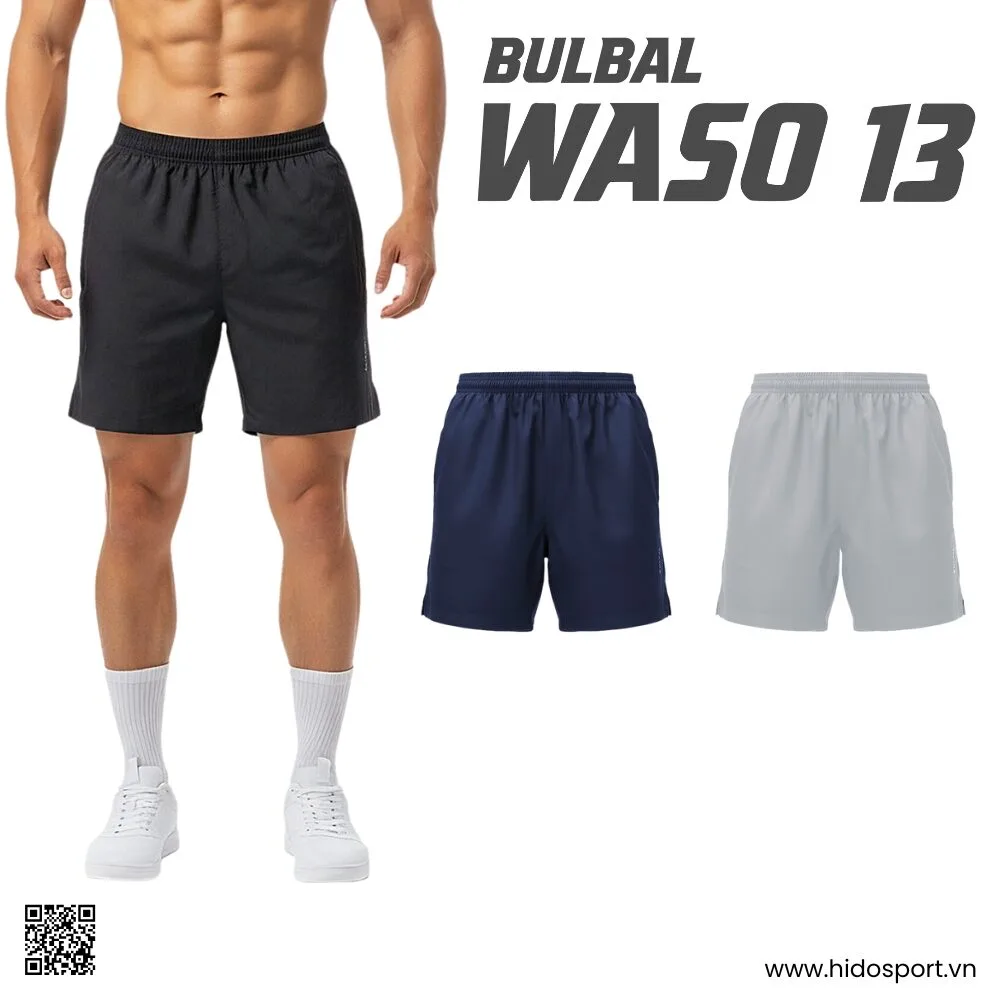 Quần Short Thể Thao Bulbal Waso 13 Chính Hãng 2025 - HIDO SPORT