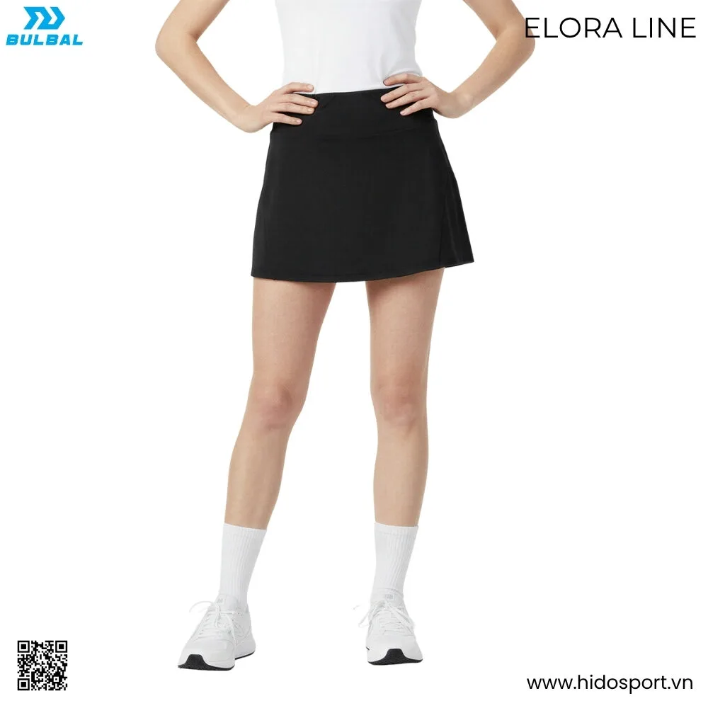 Váy Thể Thao Chữ A Bulbal Elora Line Chính Hãng 2025 | BST 4 Màu - Đen