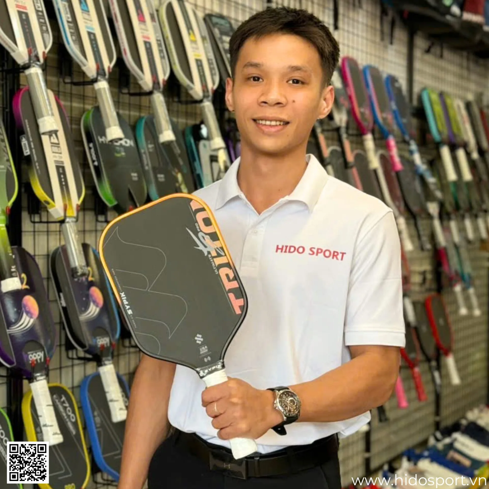 Vot Pickleball Sypik Triton 5 Pro Ultimate Tour Hinh Anh Doc Quyen Tai Hido Sport 01