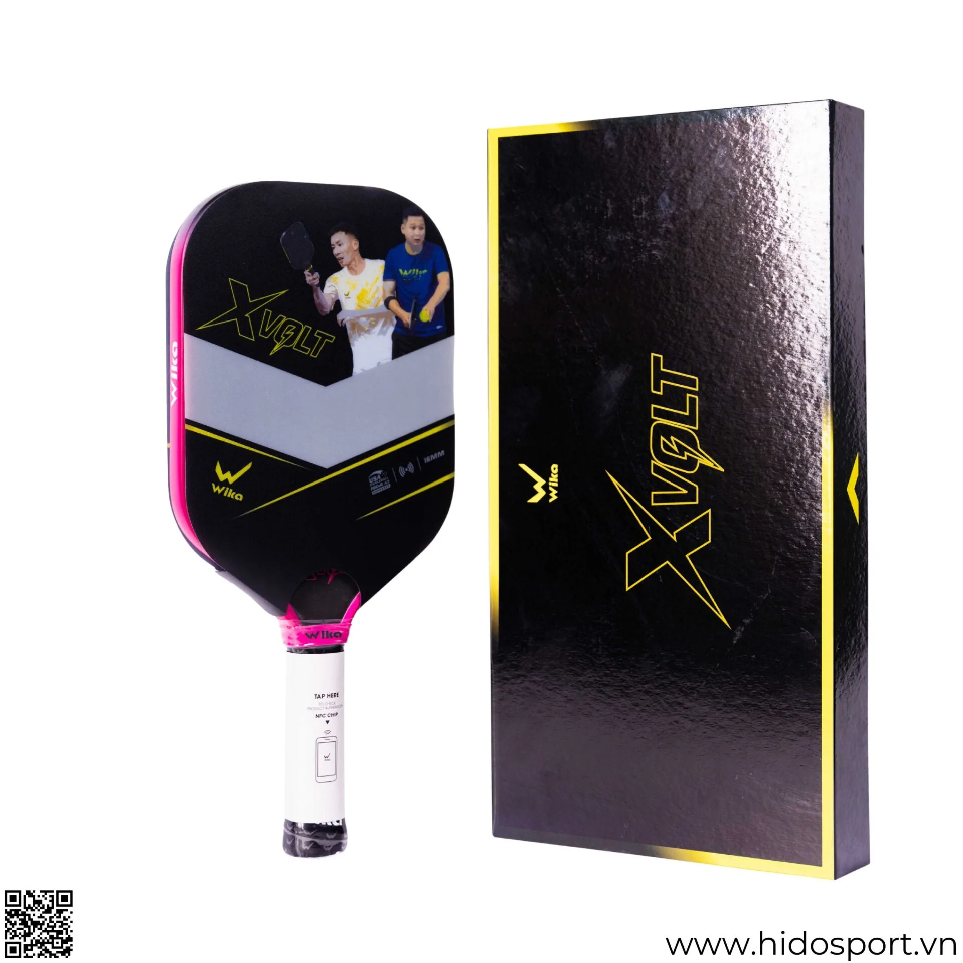 (TITLE)% Vot Pickleball Wika Xvolt X Linh Muoi Tri Chuot Hinh Anh 009