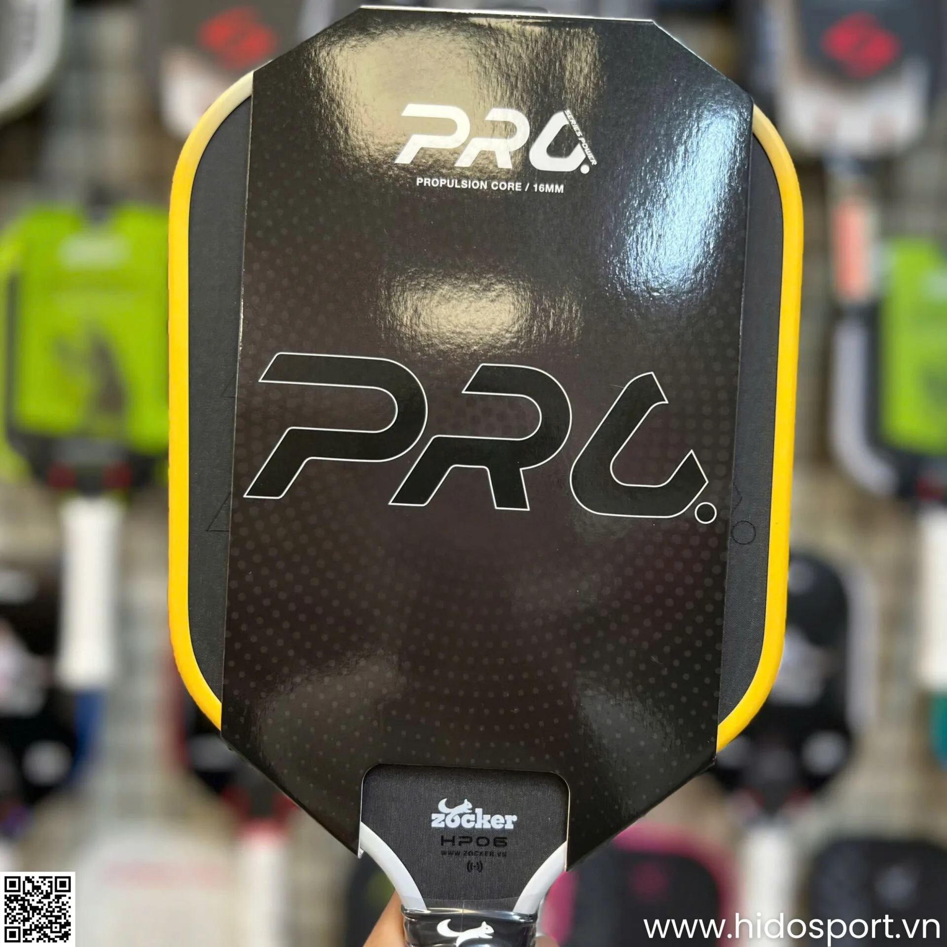 (TITLE)% Vot Pickleball Zocker Hp06 Pro Series Power Chinh Hang Hinh Anh Thuc Te 04
