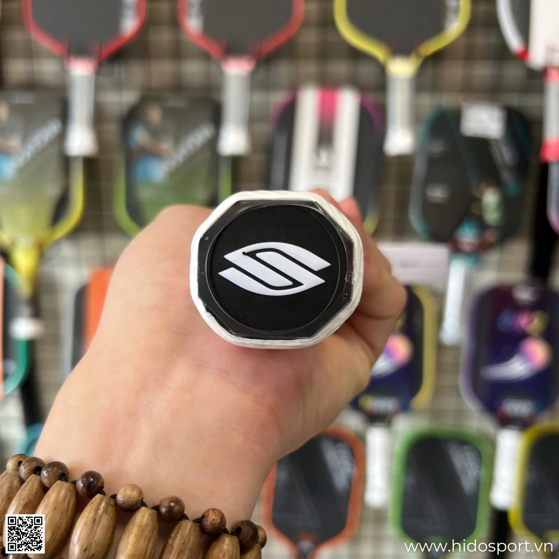 (TITLE)% Vot Selkirk Boomstik Raw Carbon Elongated 16mm Hinh Anh Doc Quyen Tai Hido Sport 08