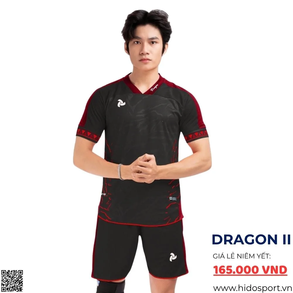 Series Áo Bóng Đá Thiết Kế Chính Hãng Màu Đen - 2