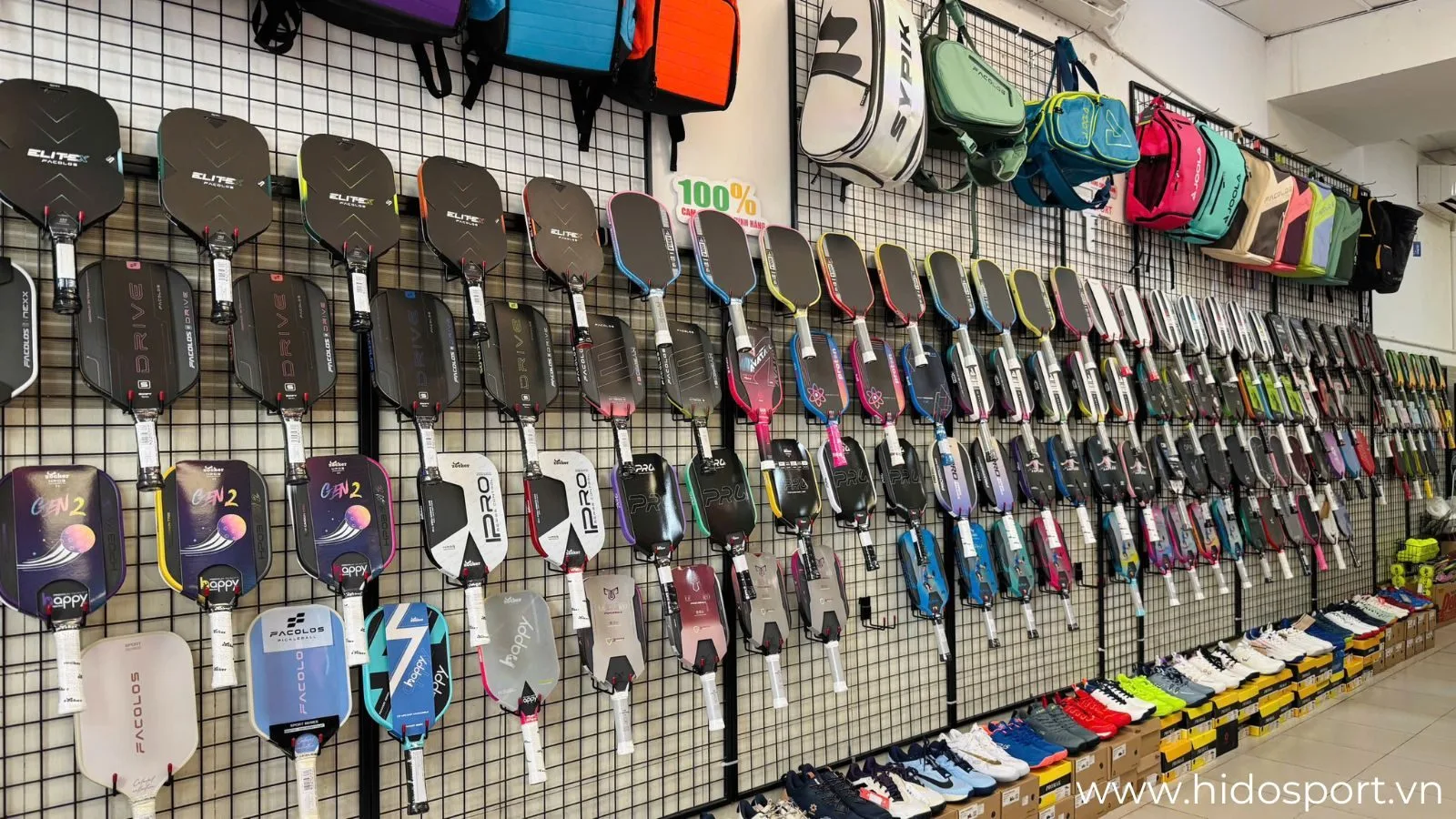 Vot Pickleball Chinh Hang Tai Hido Sport 103