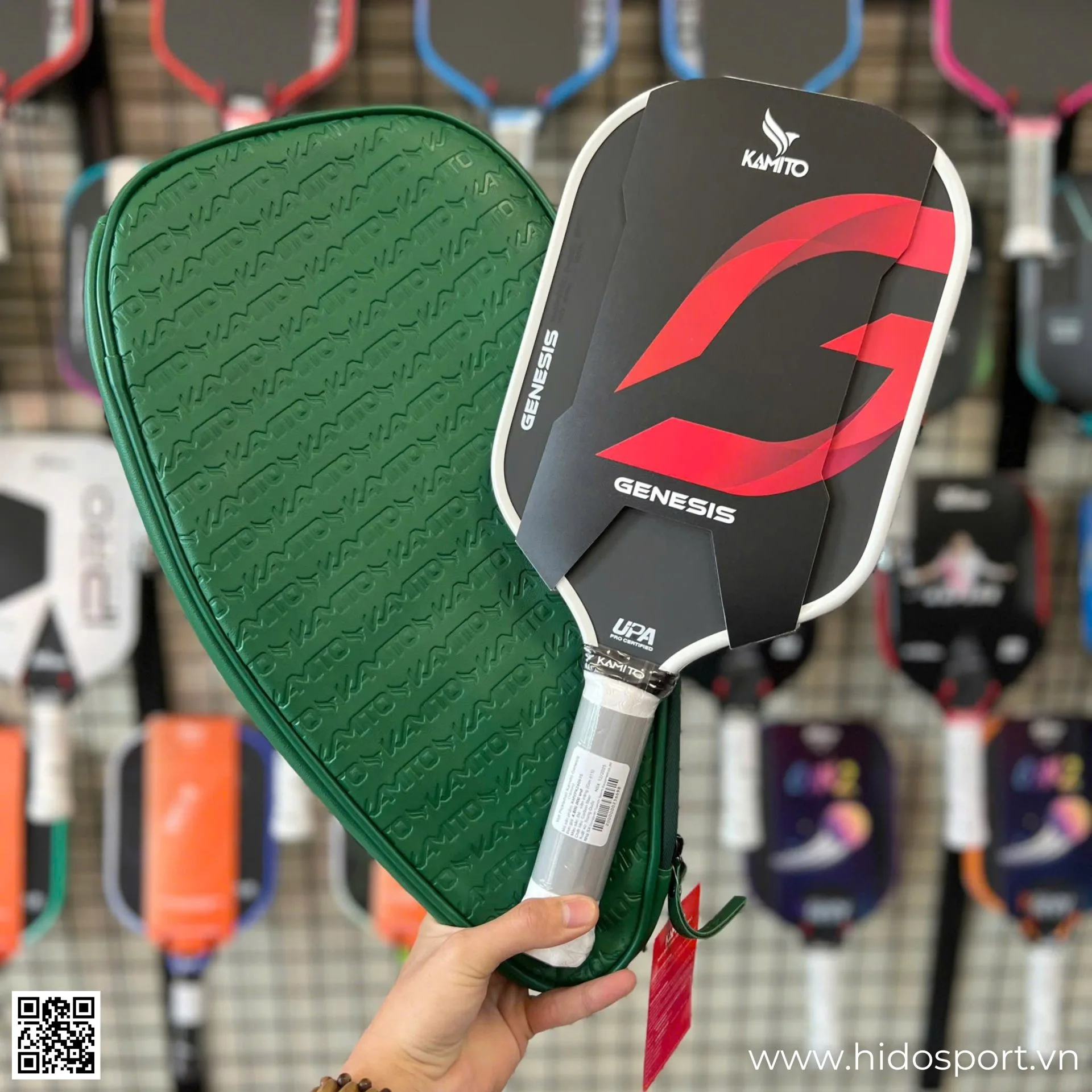 Vot Pickleball Kamito Genesis X Le Xuan Duc 16mm 228gr 07