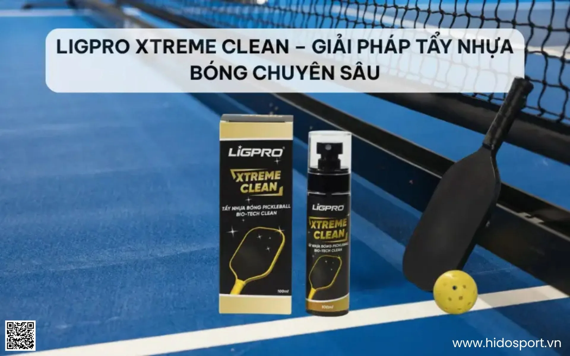 Bình Xịt Vệ Sinh Mặt Vợt Pickleball Xtreme Clean Ligpro Chính Hãng 2026 - 0