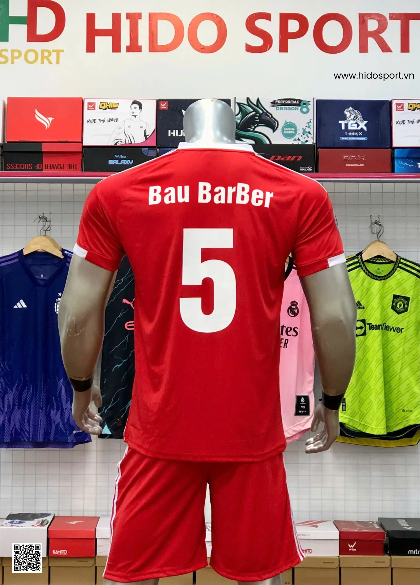 Đồng Phục Thể Thao BAU BARBER SHOP 2026 Đặt In Theo Yêu Cầu - 2