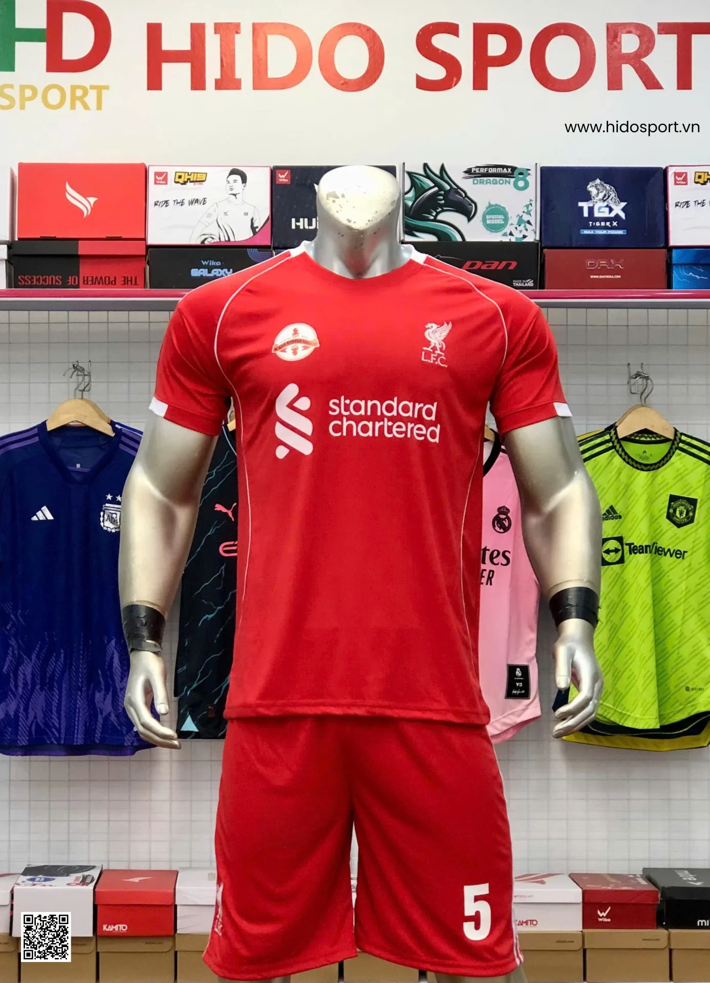 Đồng Phục Thể Thao BAU BARBER SHOP 2026 Đặt In Theo Yêu Cầu - HIDO SPORT