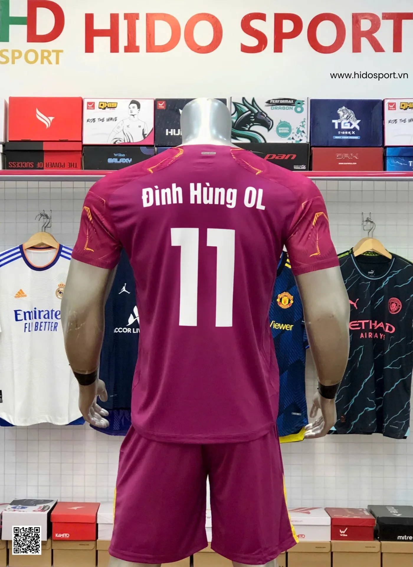 Đồng Phục Thể Thao CLB Bóng Đá P. Nhiêu Lộc 2026 Đặt In Theo Yêu Cầu - 2