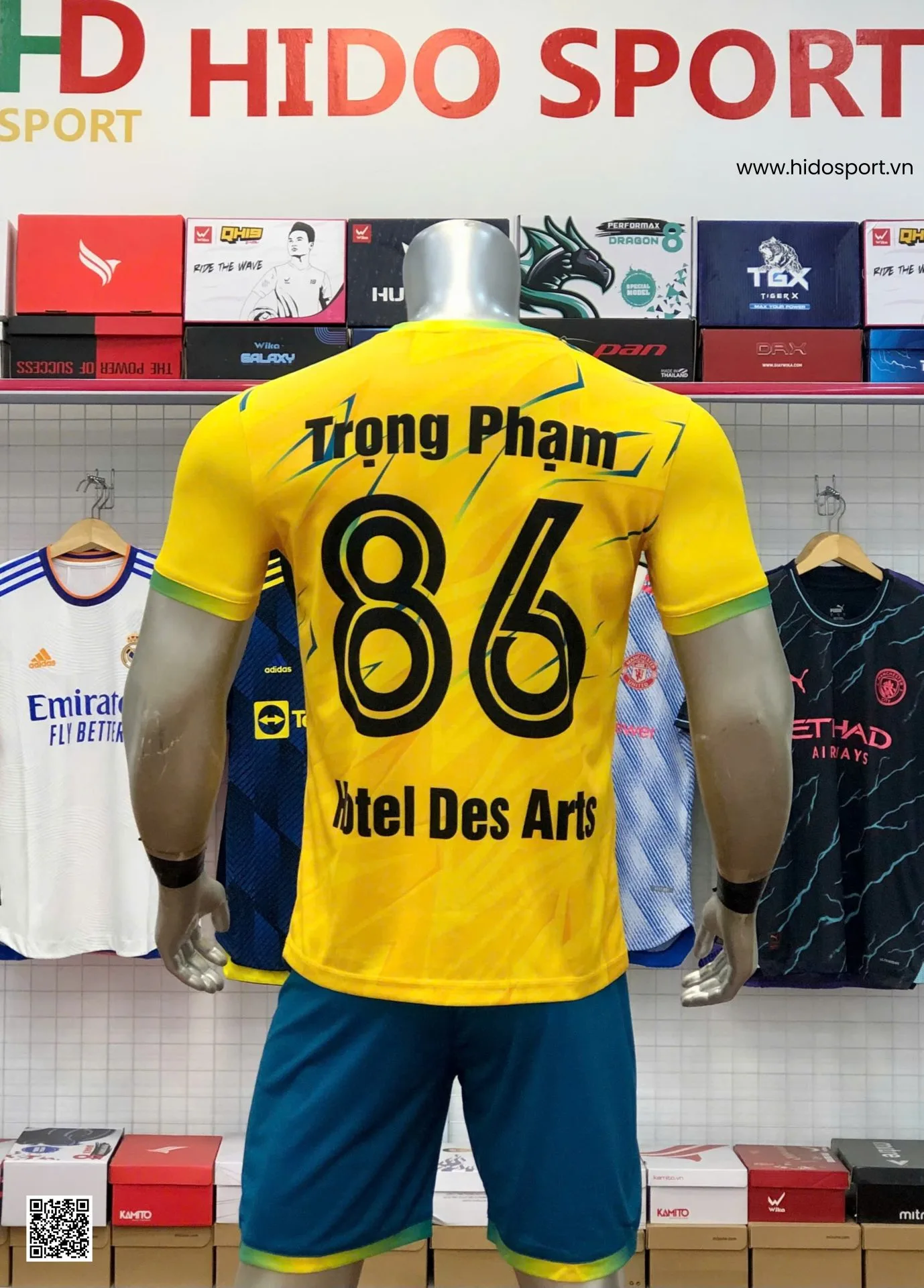 Đồng Phục Thể Thao Hotel des Arts Saigon 2026 Đặt May Theo Yêu Cầu - 2